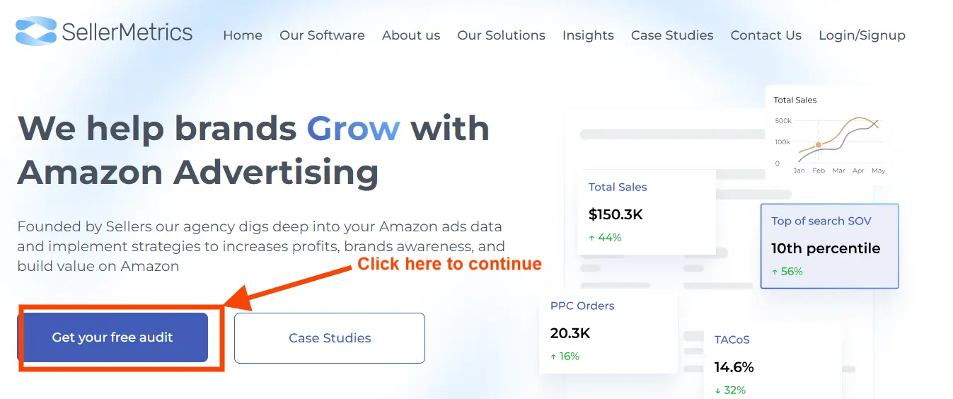 SellerMetrics Free Audit