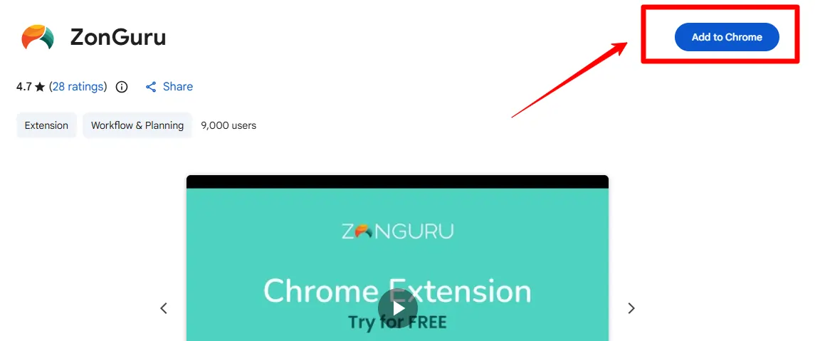 Chrome Web Store- ZonGuru Chrome Extension