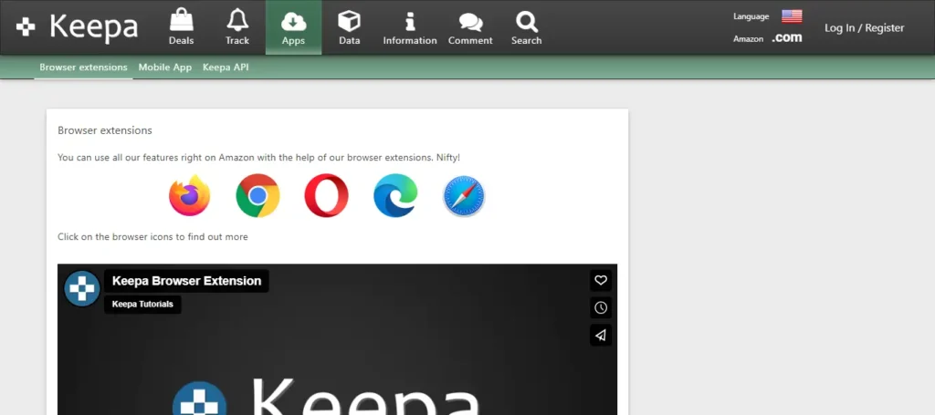 Keepa Chrome Extension