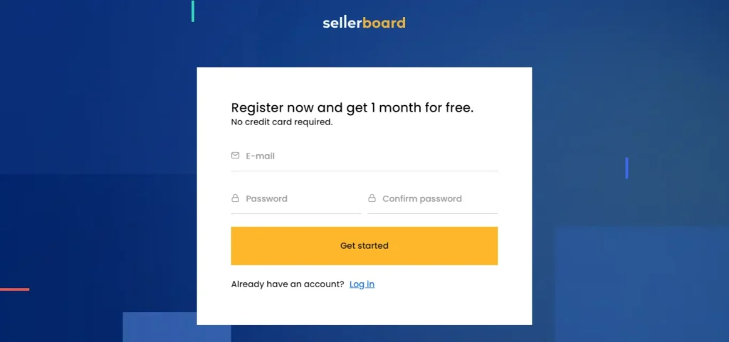 Sellerboard Sign Up