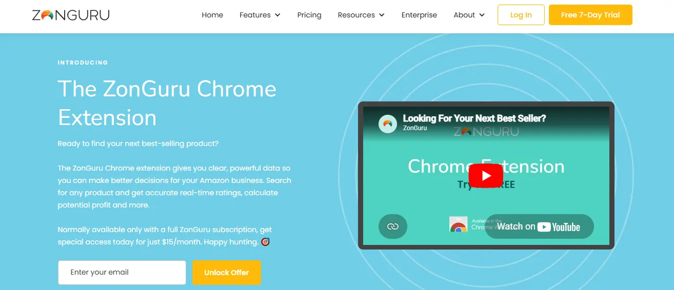 ZonGuru Chrome Extension