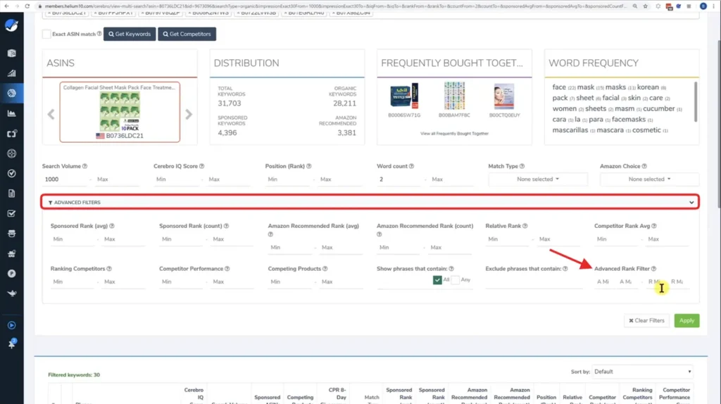 Helium 10 Market Tracker 360- Alert System