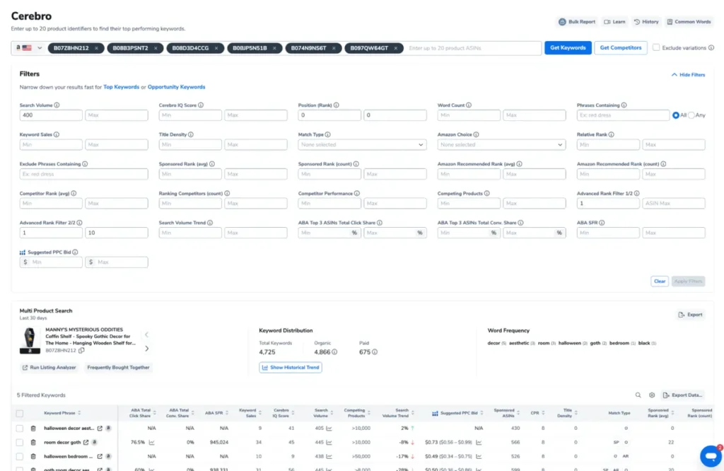 Real-Time Data and Analytics on Cerebro