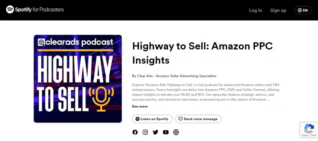 Amazon Advertising PPC Podcast - Highway to Sell