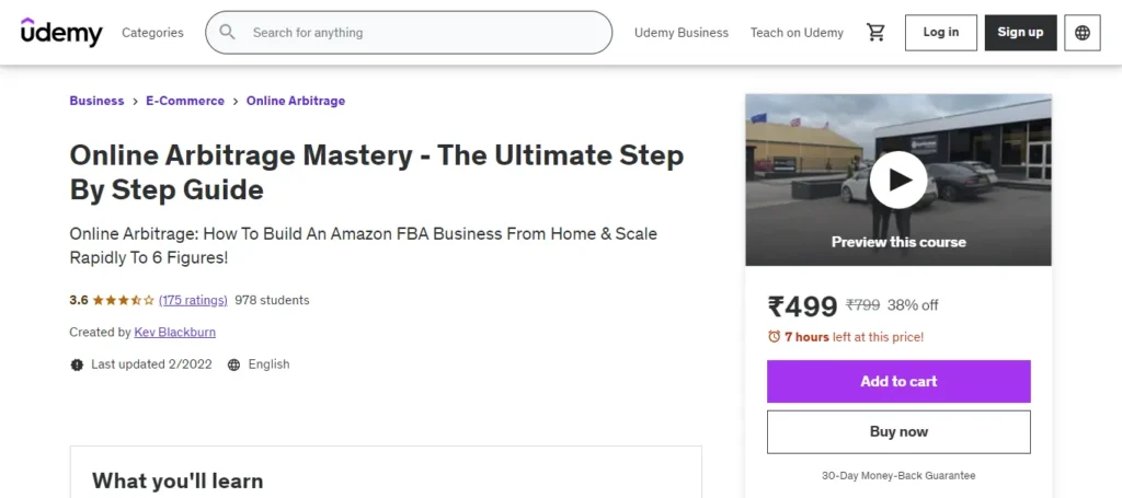 Online Arbitrage Mastery