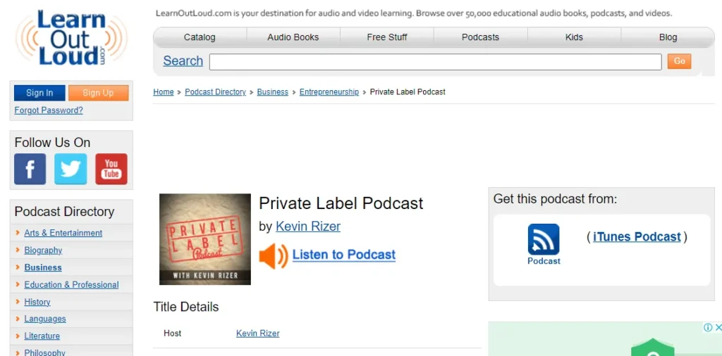 Private Label Podcast