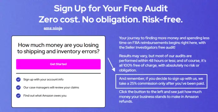 Seller Investigator Pricing Plan