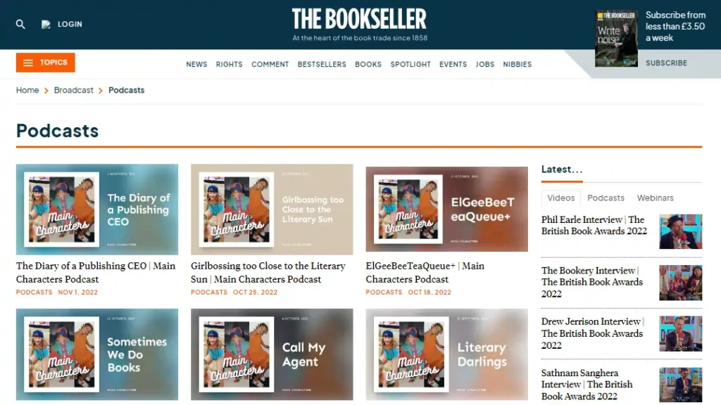 The Book Seller Podcast