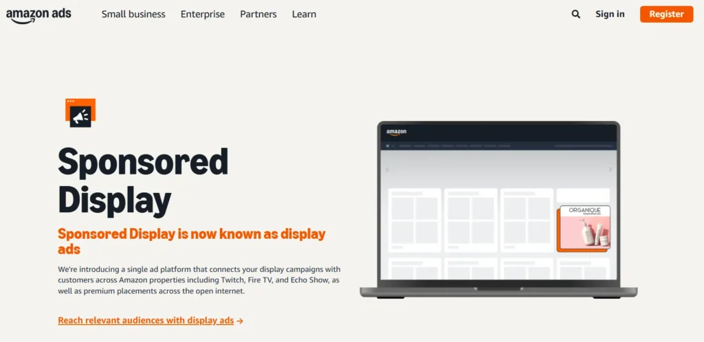Amazon Ads - Sponsored Display