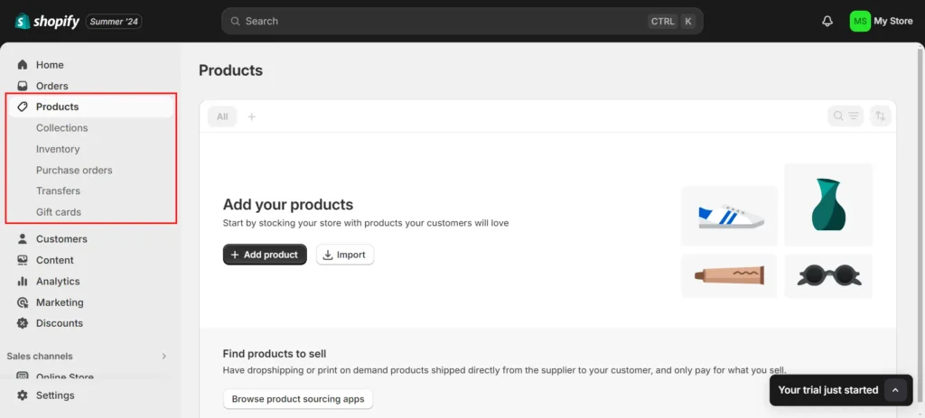 Shopify Product Management