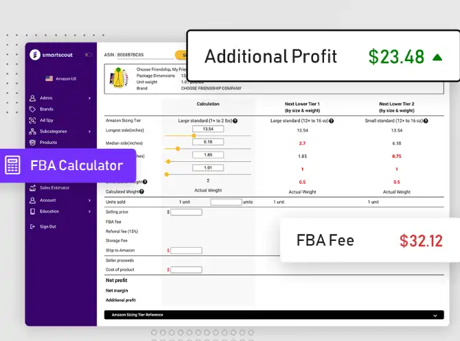 Smartscout-Sales and Profit Estimation