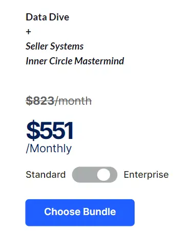 Data Dive Bundle Plan