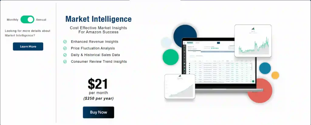 Viral Launch - Market Intelligence is available as a standalone tool for just $25-month