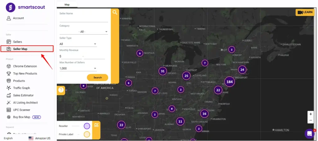 SmartScout Competitor Intelligence Tools