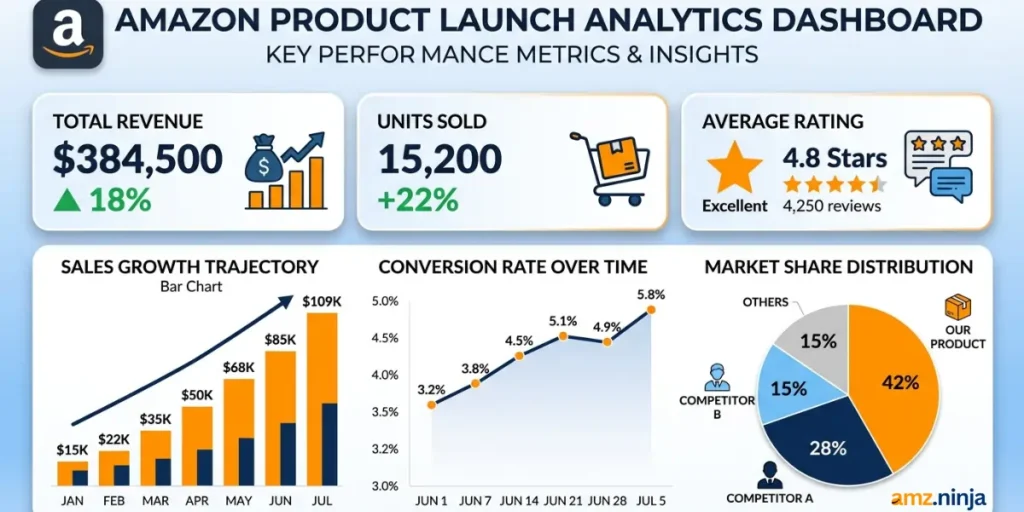 Amazon Product Launch Data Analysis