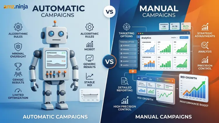 Auto vs manual Ad campaigns