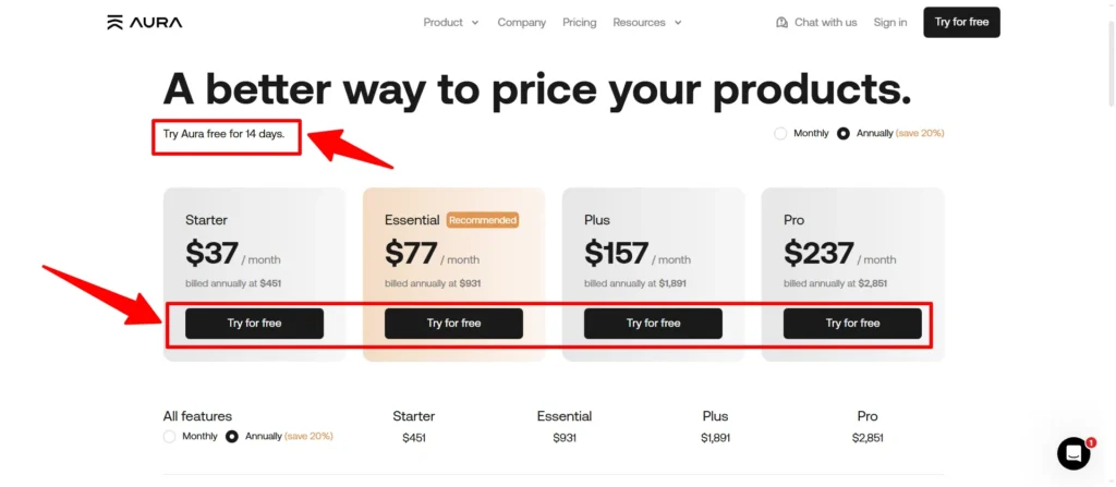 Aura Repricer 14-Day Free Trial