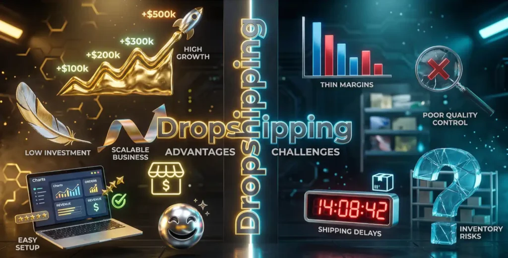 Advantages and Disadvantages of Dropshipping