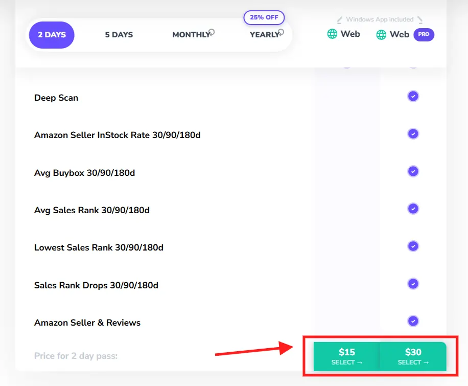 Analyzer.Tools Plans to Choose