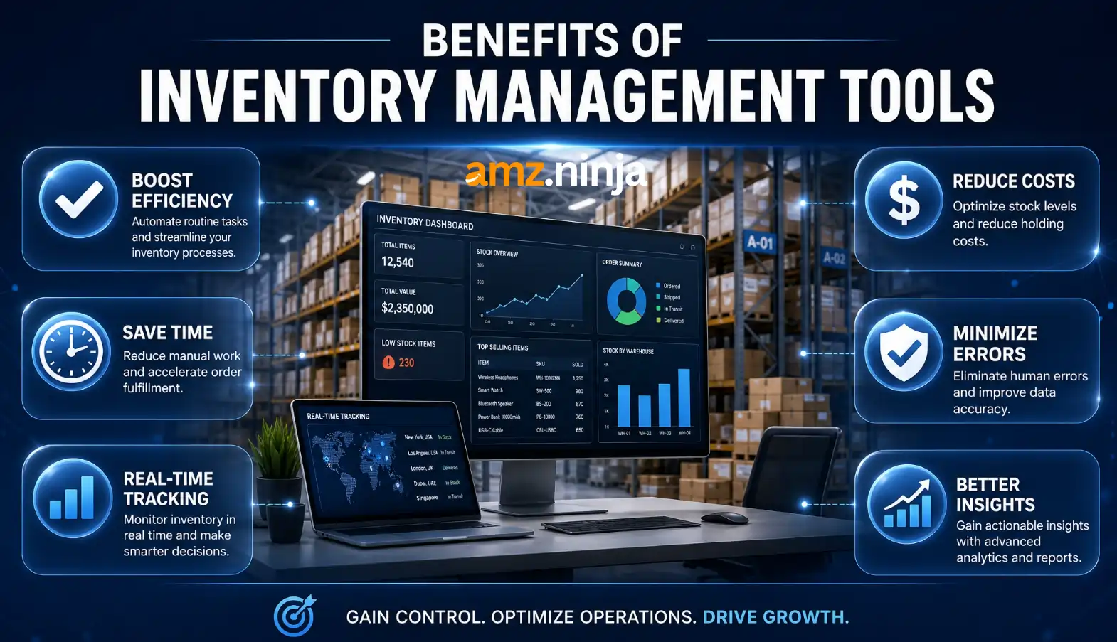 Benefits of Amazon Inventory Management Tools