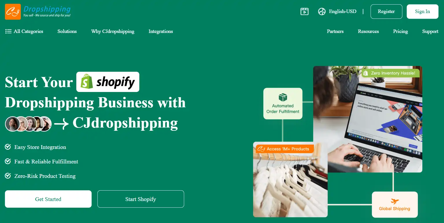 CJdropshipping Integrations