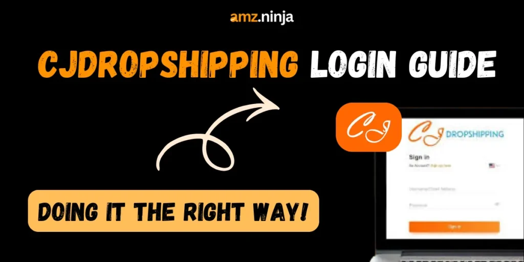 CJdropshipping Login Guide