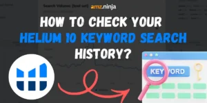 Check Helium 10 Keyword Search History