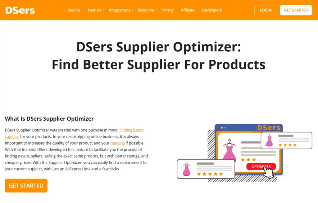 DSers Supplier Optimizer- Product sourcing