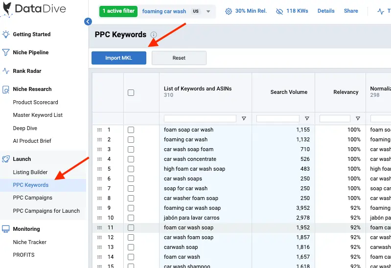 Data Dive - Align PPC Campaigns