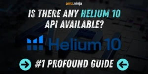Helium 10 API Availability
