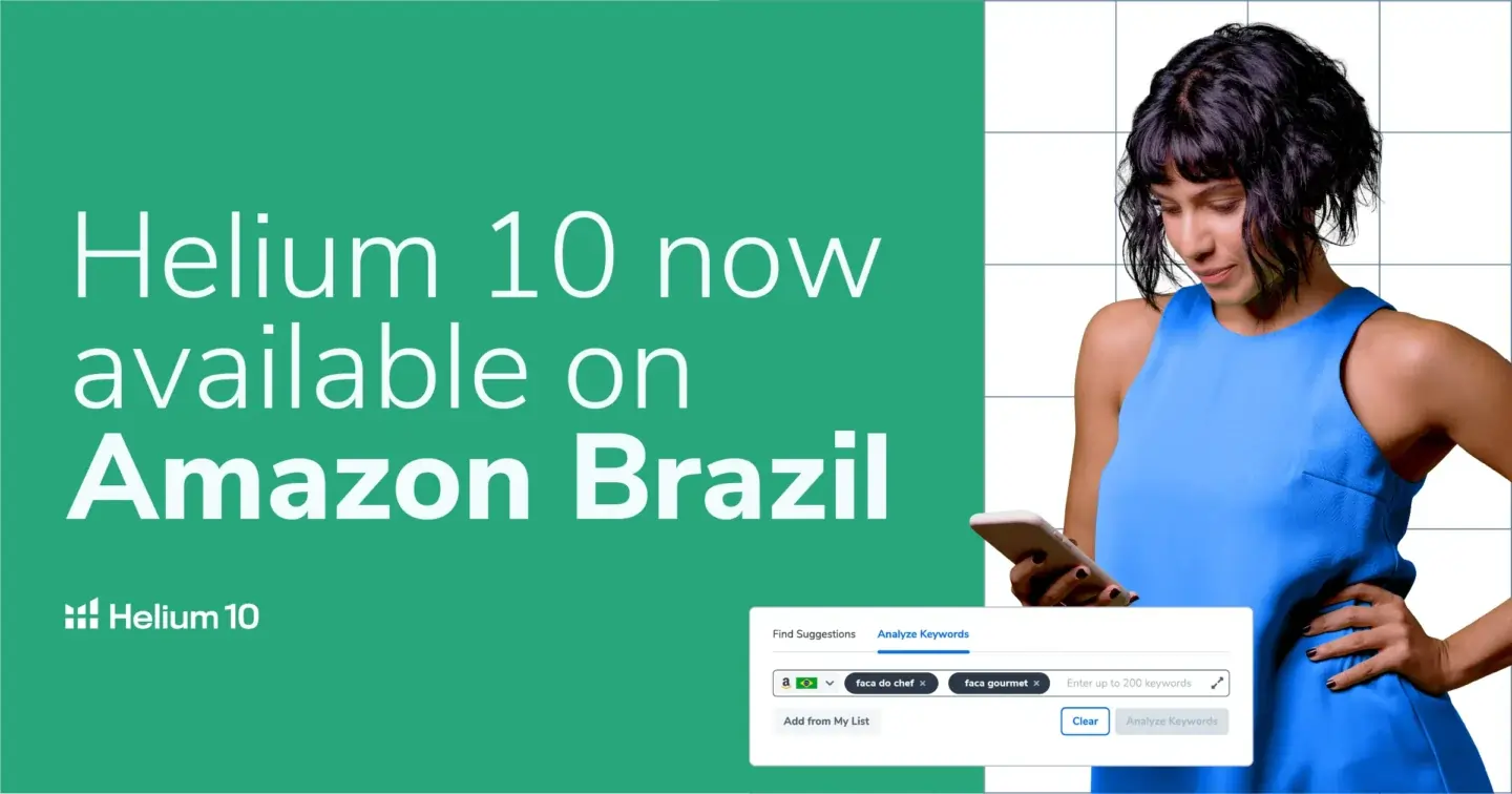 Helium 10 Features for Brazilian Amazon Sellers