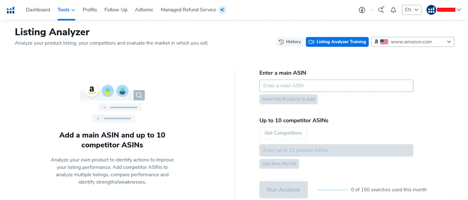 Helium 10 Listing Analyzer
