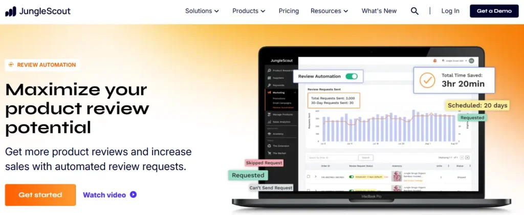 Jungle Scout Review Automation
