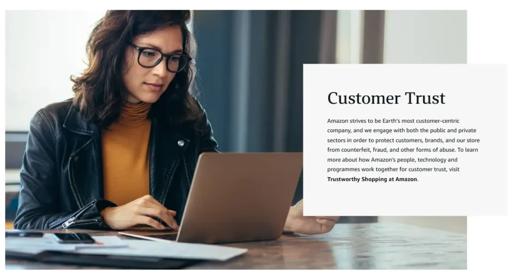 People's trust on Amazon