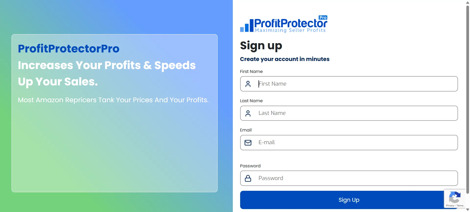 ProfitProtectorPro Signup