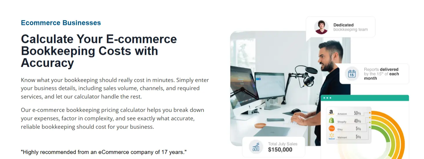 Tailored Ecommerce Bookkeeping