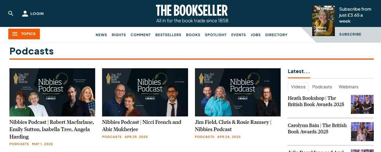The Book Seller Podcast