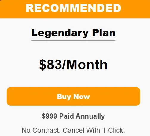 ZonBase Legendary Plan