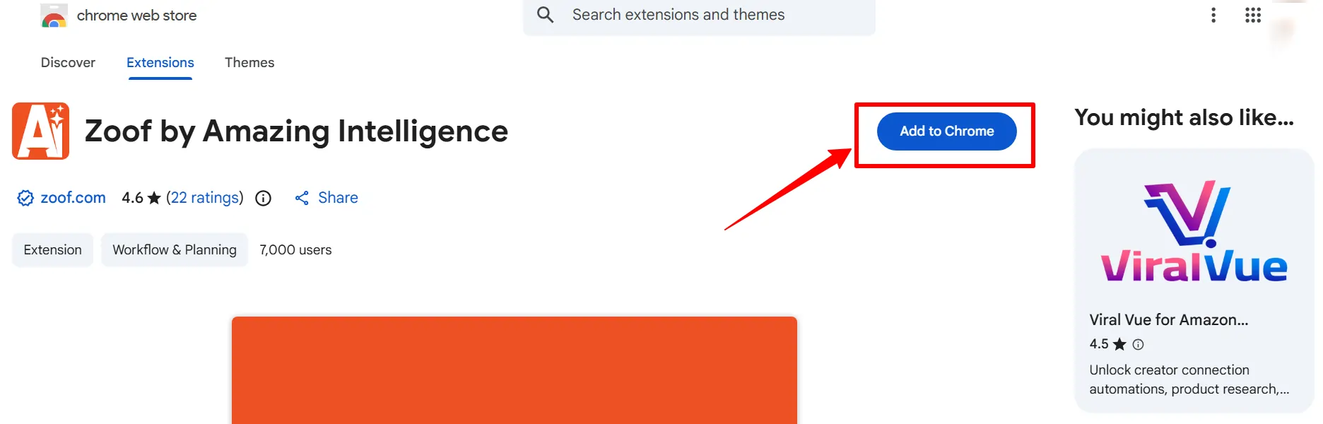 Zoof Chrome Extension