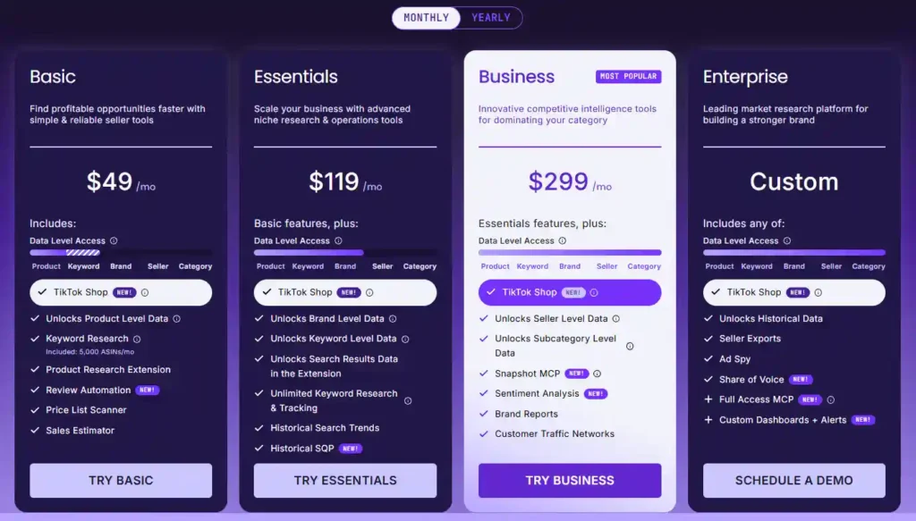 SmartScout Pricing Plans